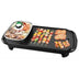 Plancha Parrilla Asador Eléctrico Para Hogar Color Negro